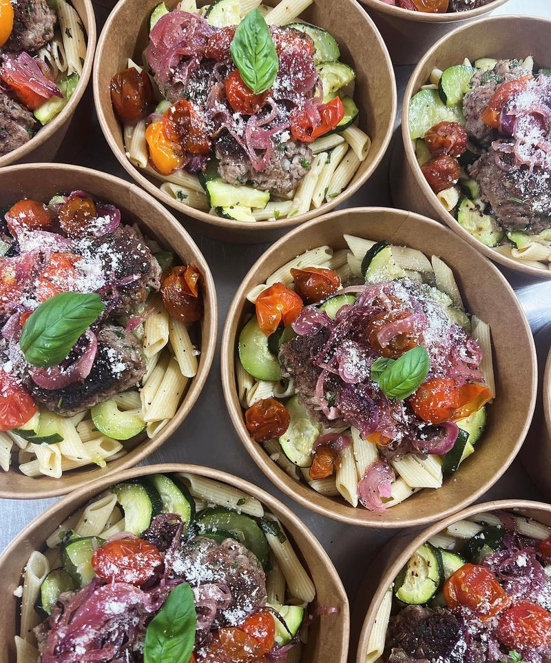 Bowl boeuf, tomates et concombre